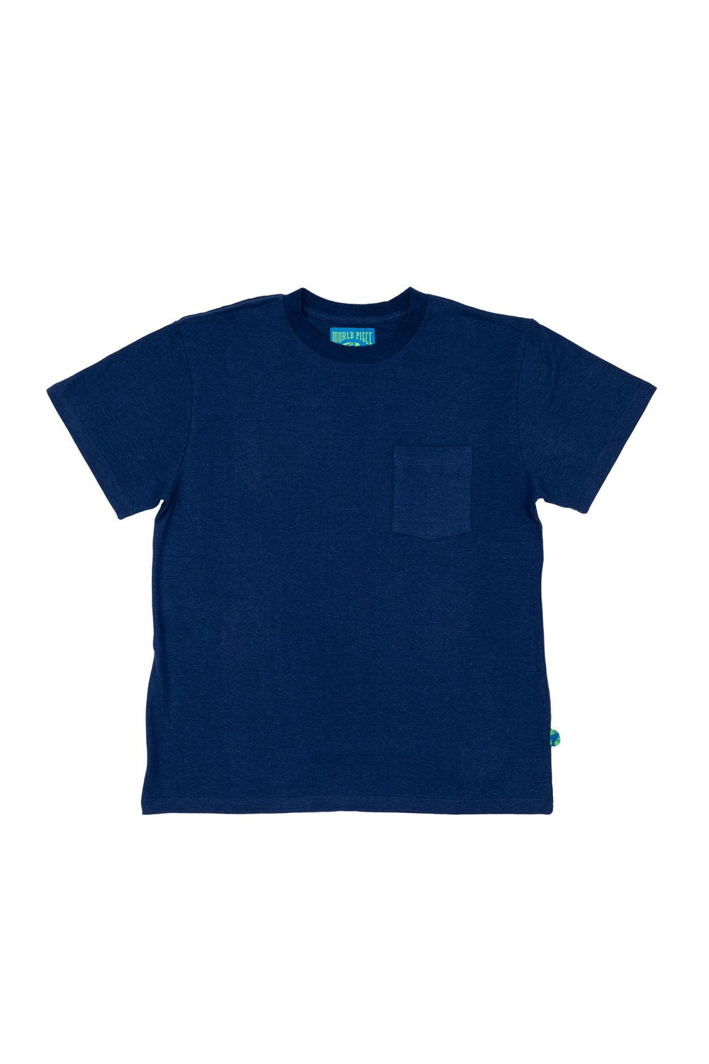 World Piece by Mister Green - Pocket Tee - Navy / S