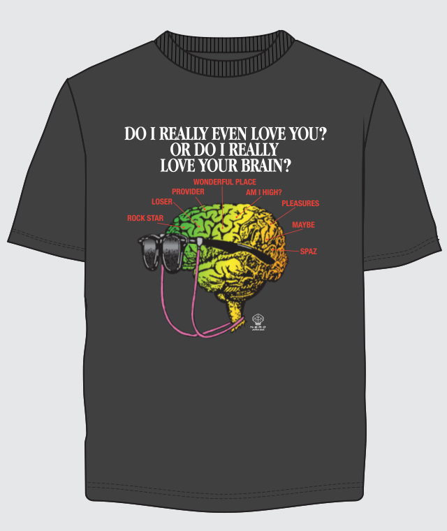 Pleasures×N.E.R.D. BRAIN T-SHIRT – Life Store Tokyo