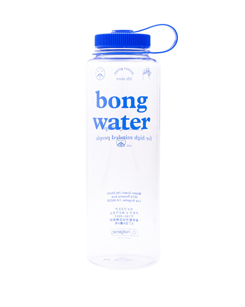 Bong Water Nalgene - XL Wide Mouth Hardshell 48oz - Clear